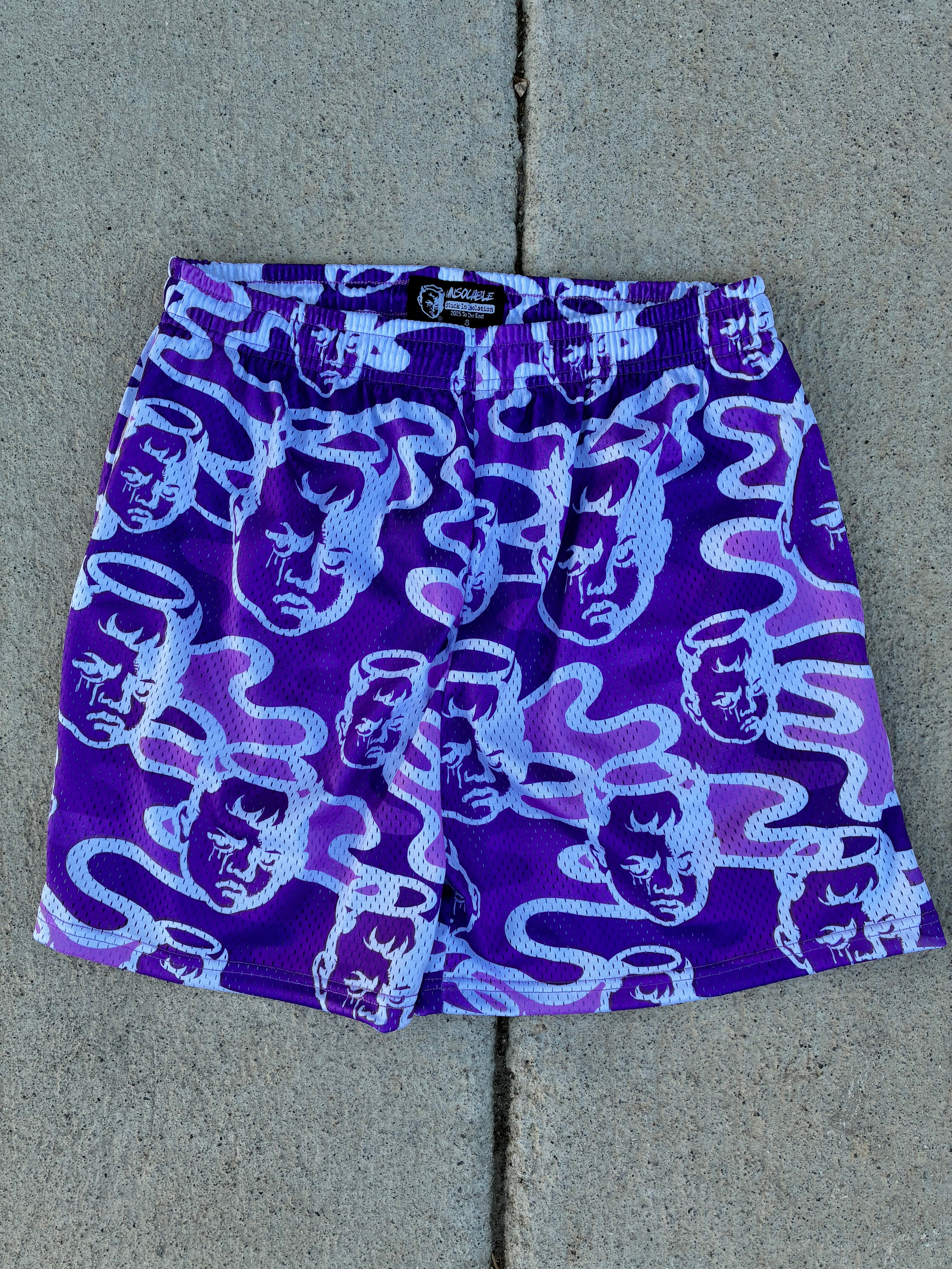 Unsociable “CamoBaby” Mesh Shorts