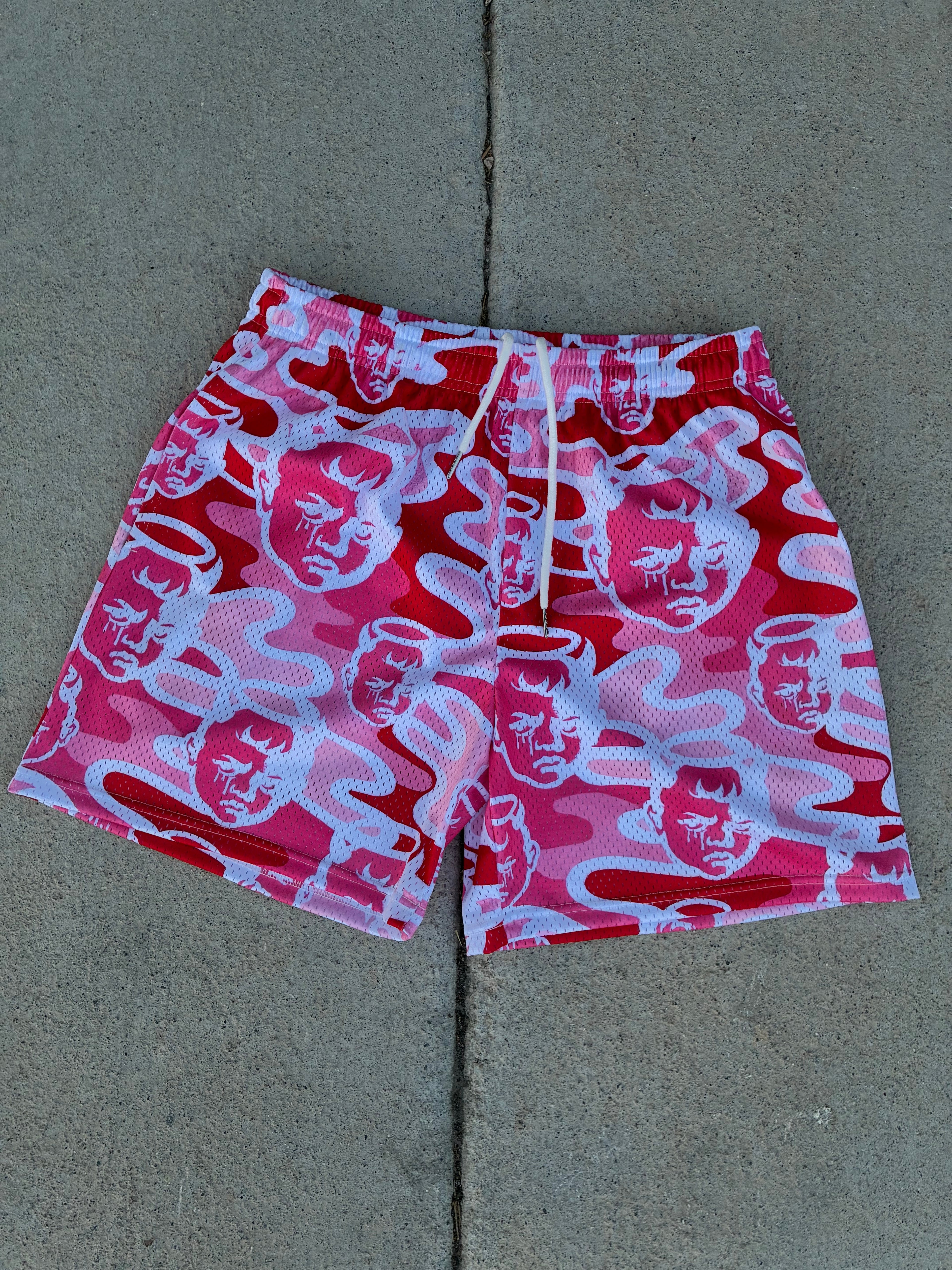 Unsociable “CamoBaby” Mesh Shorts